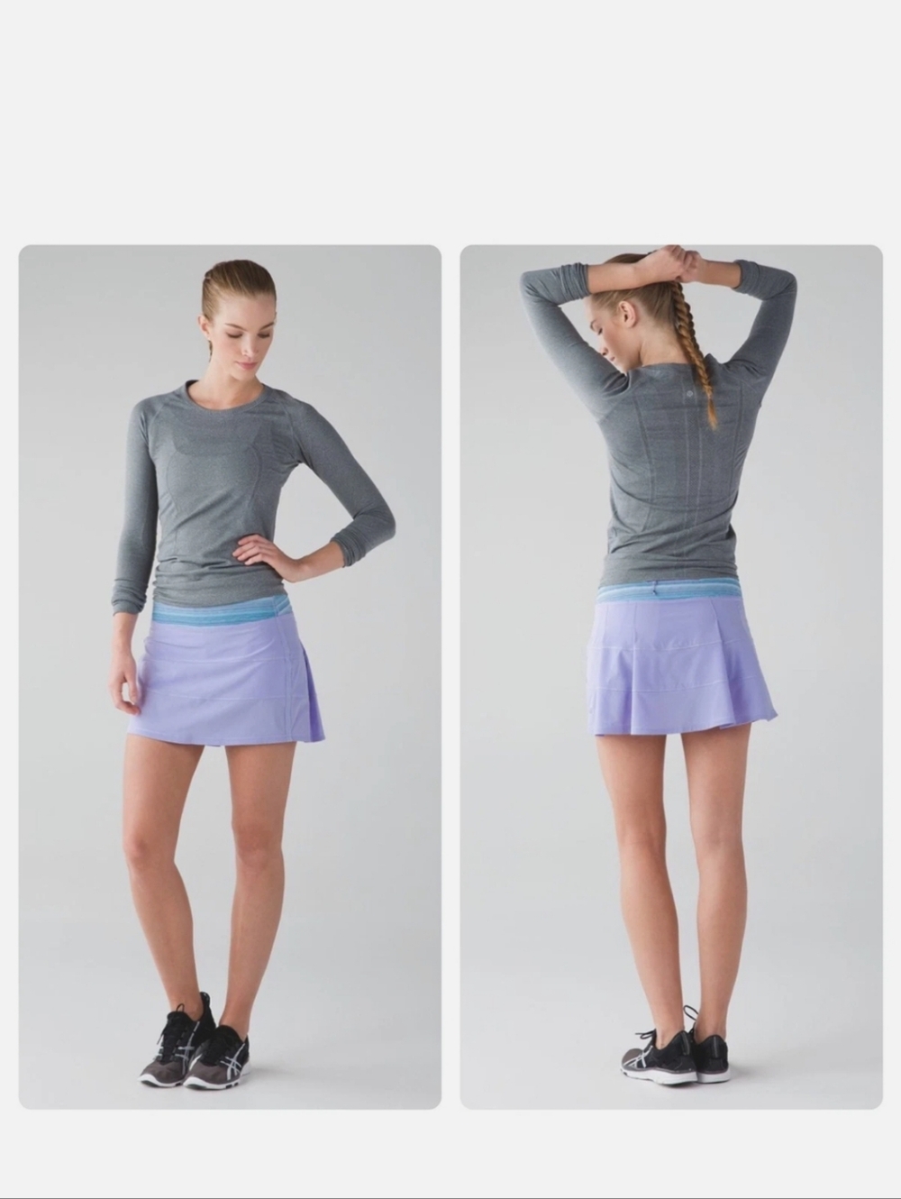 lululemon athletica Pace Rival Skirt II in Lilac